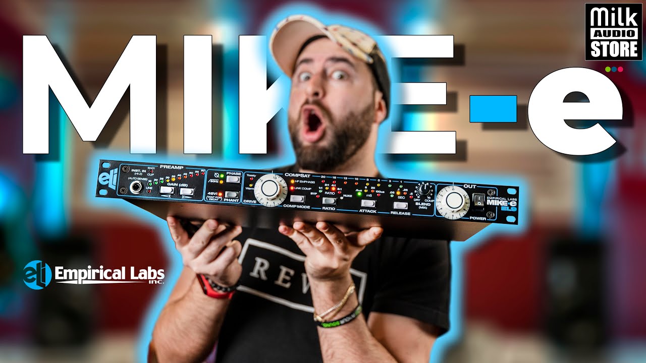 SATURATION and COMPRESSION Together! | Empirical Labs MIKE-e EL9 Channel Strip | MilkAudioStore.com