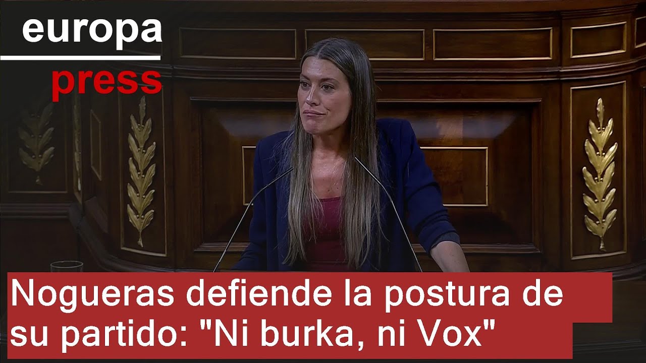 Miriam Nogueras (Junts) asegura que la postura de su partido es clara: 
