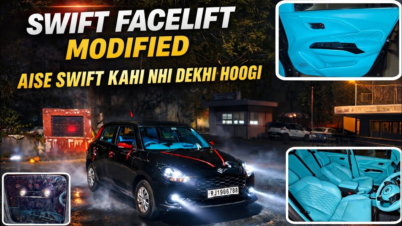 SWIFT 2026 MODIFICATIONS✅SWIFT LXI CONVERT INTO ZXI✅SWIFT MODIFIED 2026✅SWIFT INTERIOR UPGRADE#swift