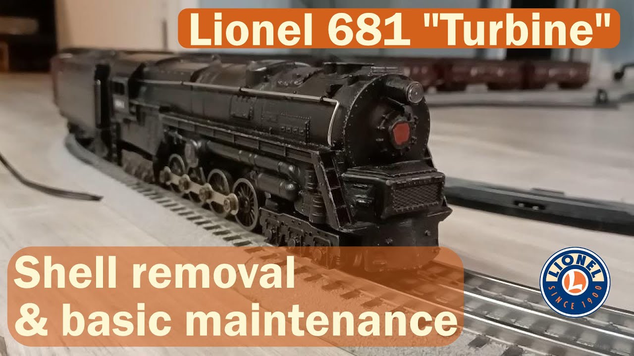 How to Fix Lionel Train Postwar 681, 671, 2020 Basic Maintenance for Newbie Beginners
