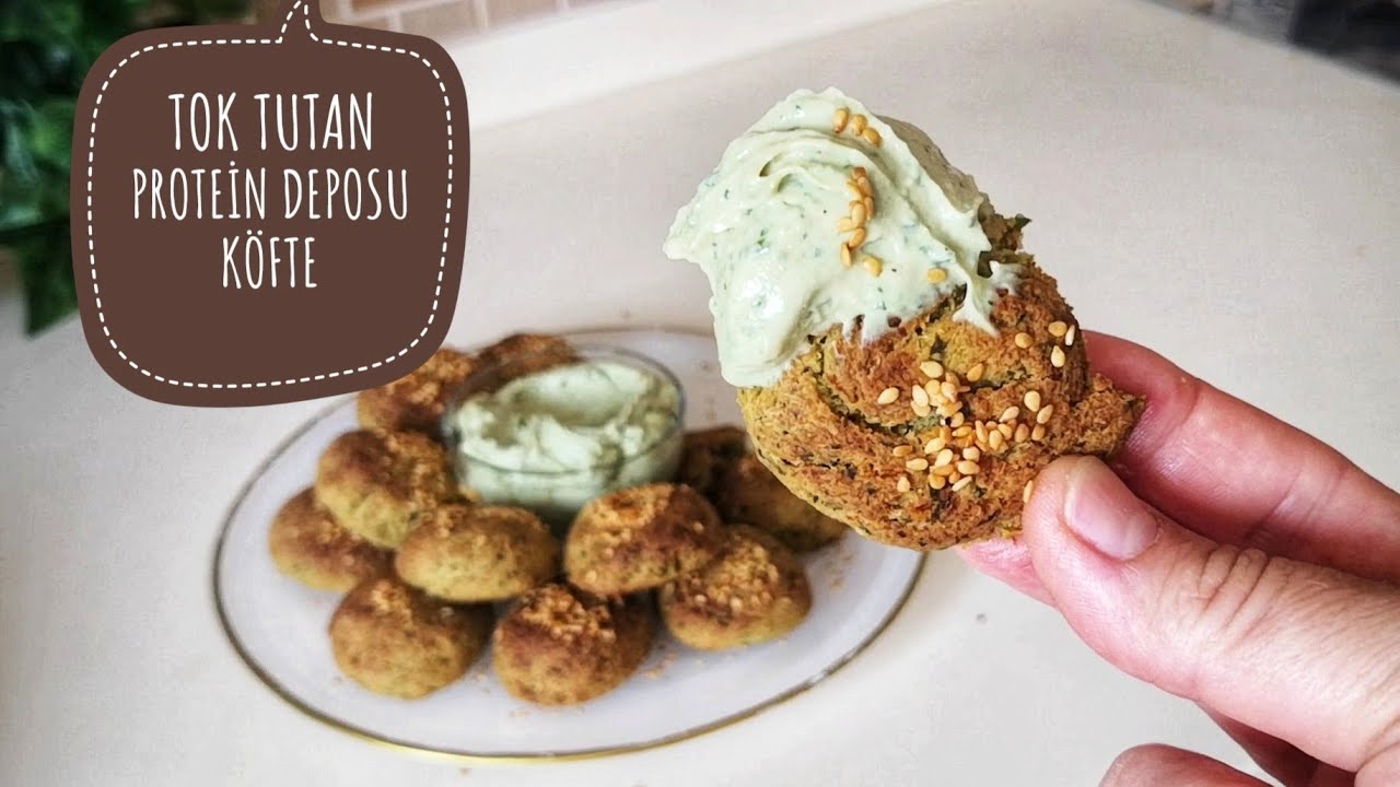 TOK TUTAN, PROTEİN DEPOSU🌺FALAFELİN EN SAĞLIKLI HALİ 🌺