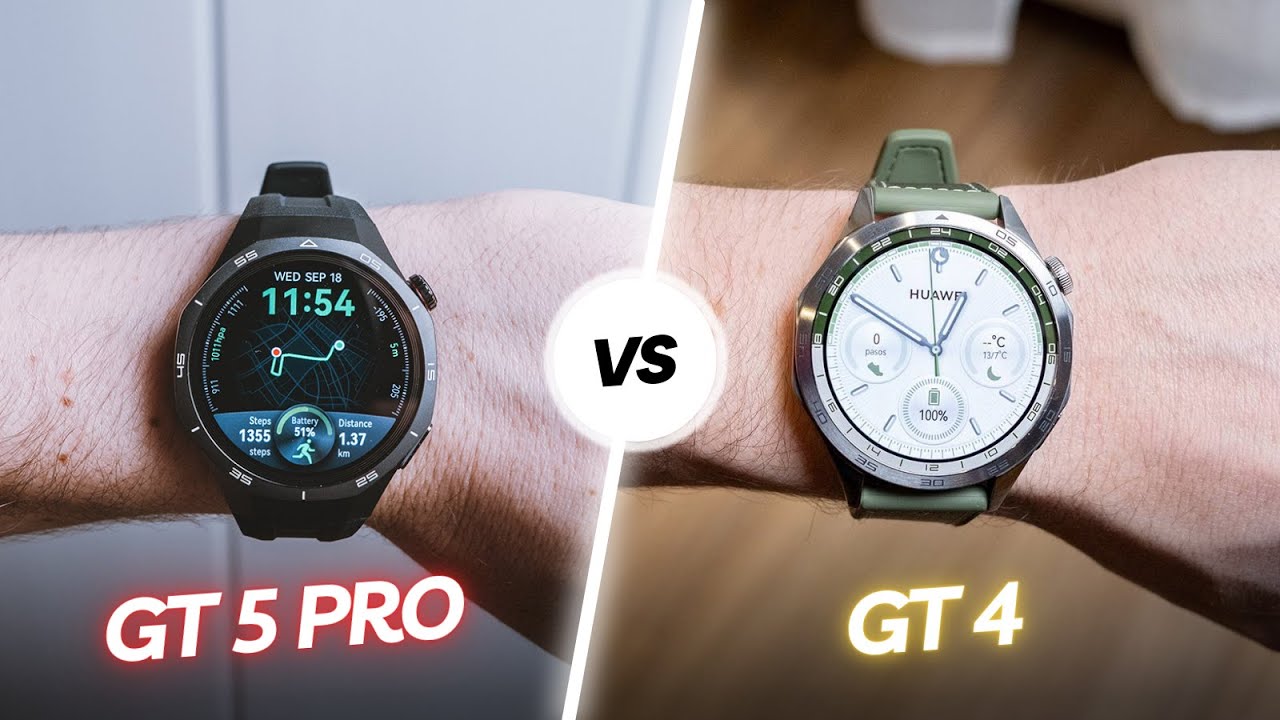 Dura DECISIÓN 💥 Huawei Watch GT 5 Pro vs Huawei Watch GT 4 COMPARATIVA en ESPAÑOL