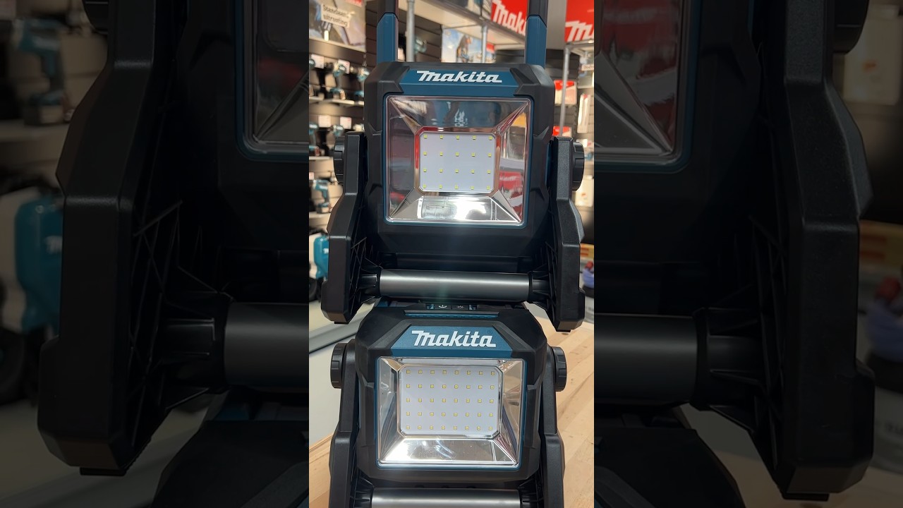 Create your own light with the #makita DEAML003G or DEAML005G #worklight #constructionsite