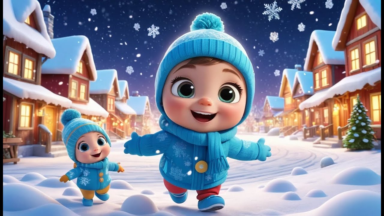 Ha-Ha-Winter Baby Song &mdash; Laughing Snow-Babies Sing Along | Fun Winter Nursery Rhyme for Toddlers