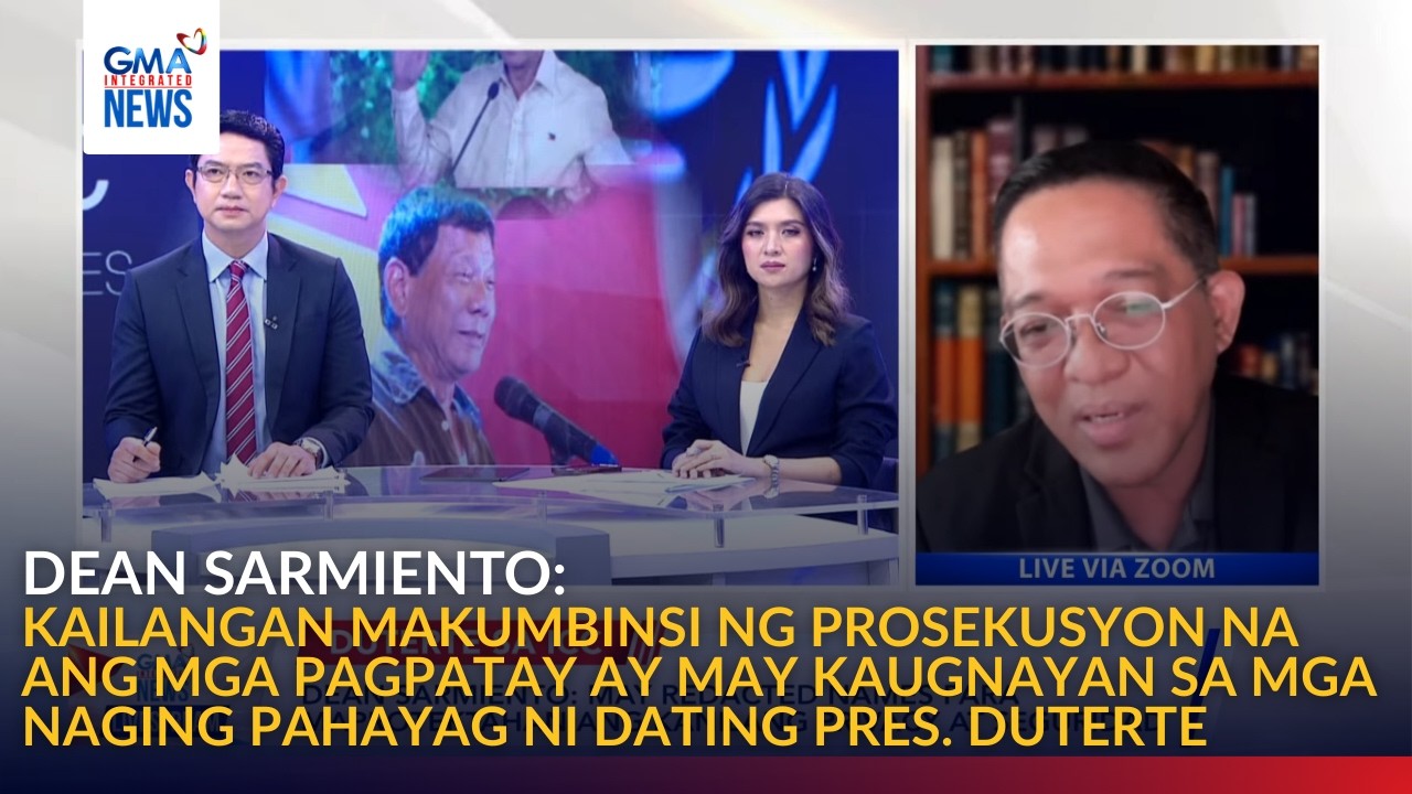 FPRRD's direct statements vital to prosecution case, says int'l law expert | GMA Integrated News