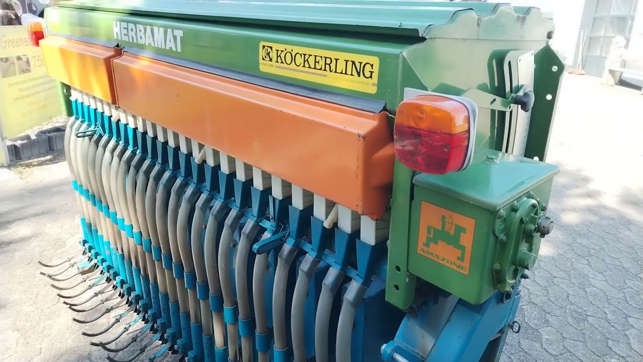 Vredo Köckerling Herbamat 200 Grünlandschlitzdrille 2 m Arbeitsbreite Nachsaatgerät mit 24 Reihen