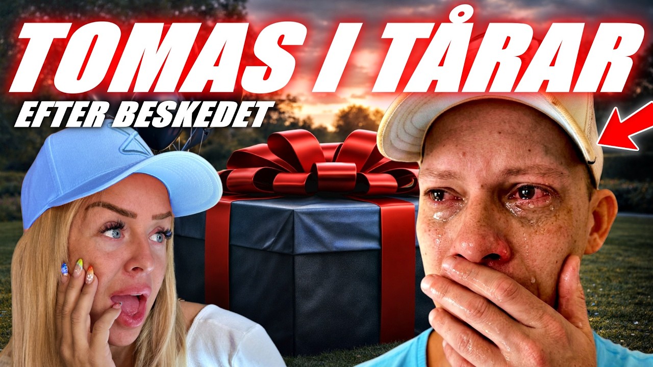 TOMAS I T&Aring;RAR EFTER BESKEDET 😱😭