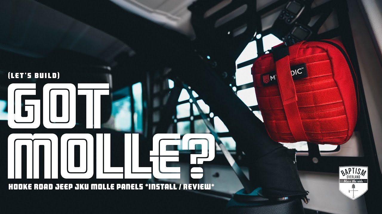 Hooke Road Jeep JK Molle Panels *Install & Review*