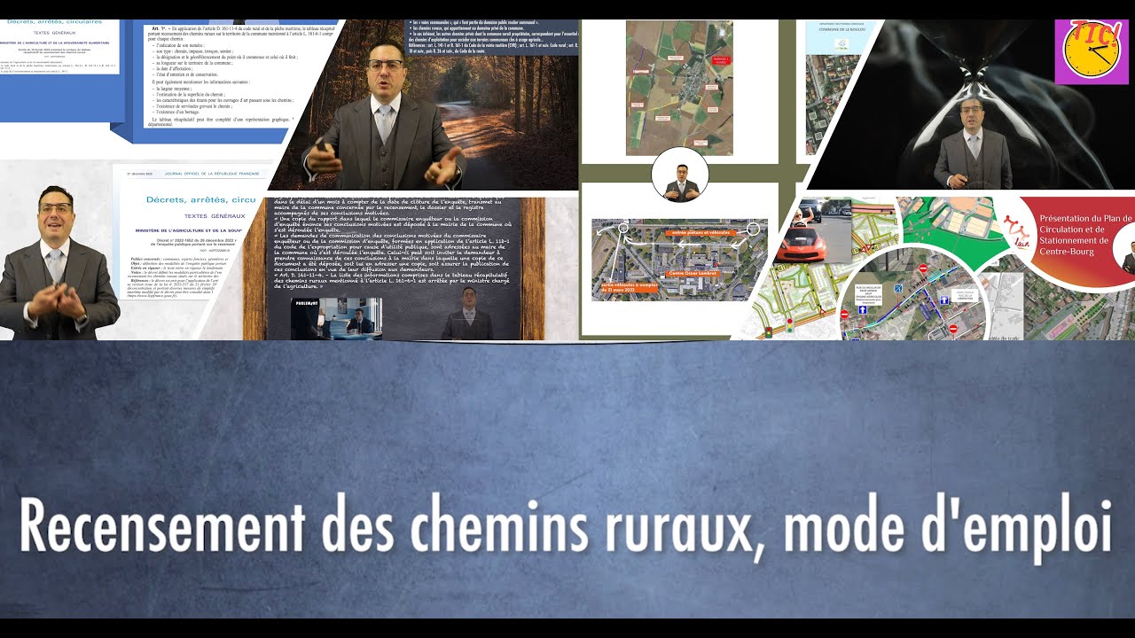 Le recensement des chemins ruraux, mode d'emploi