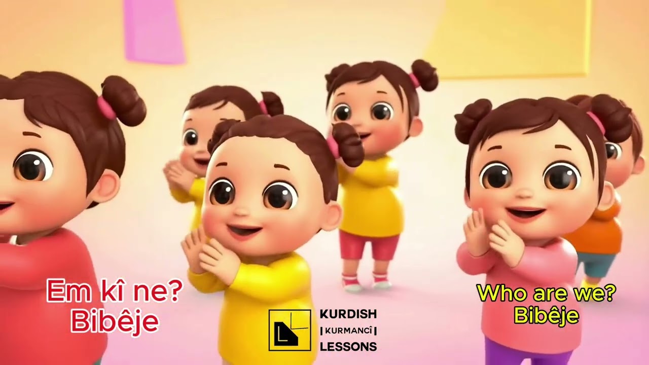 Ez K&icirc; Me? | Kurdish Pronouns Song for Kids | Learn Ez Tu Ew Em H&ucirc;n 🎵 - 3
