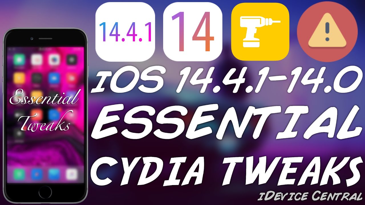 iOS 14.4.1 - 14.0 Jailbreak Tweaks You MUST Have (Unc0ver, Odyssey, CheckRa1n) | Free Cydia Tweaks