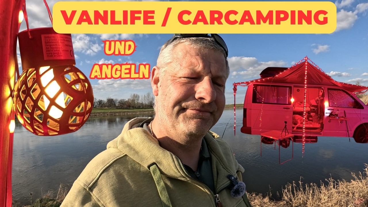 24 Stunden Vanlife und Angeln!