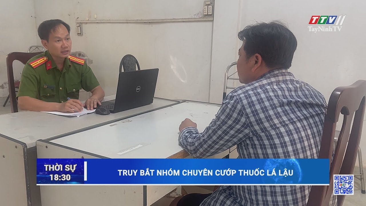 Truy bắt nhóm chuyên cướp thuốc lá lậu | AN NINH TRẬT TỰ | TayNinhTV