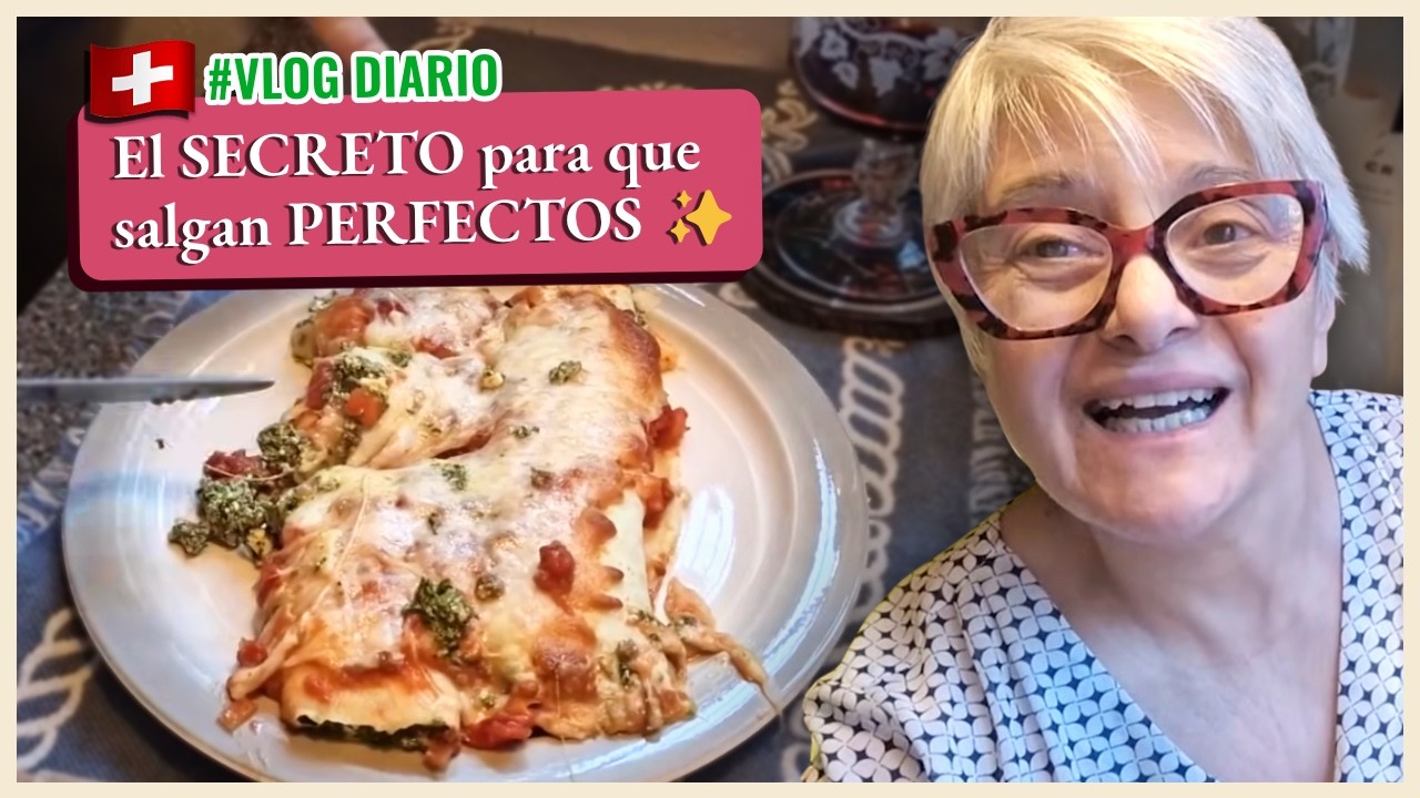 ​Así Preparo mis CANELONES en SUIZA 🇨🇭 | Cocinemos Juntas 👩‍🍳