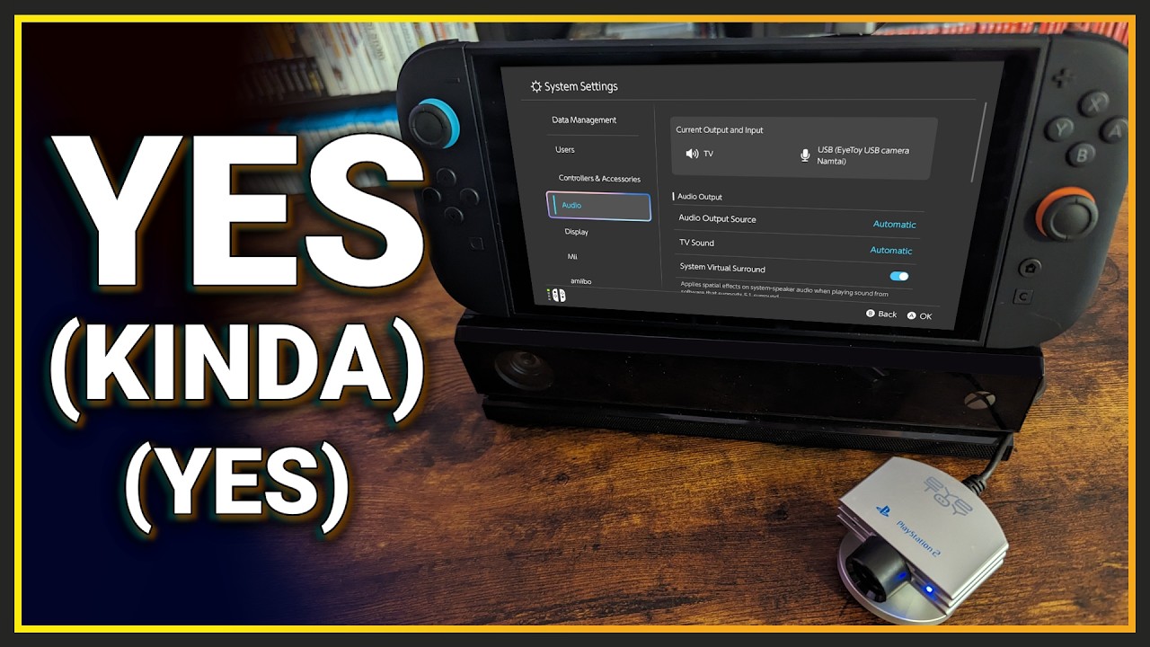 Can the Switch 2 Use a PS2 EyeToy, Xbox Kinect, or Wii U as a Camera?