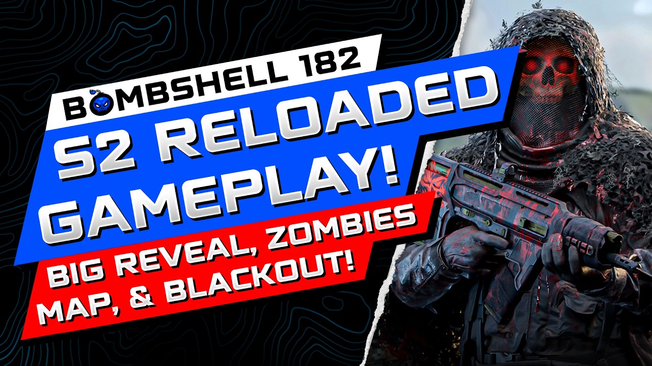 BLACK OPS 7 S2 RELOADED GAMEPLAY, HUGE REVEAL, DLC 2 ZOMBIES CRISIS & BLACKOUT 2 | BOMBSHELL EP 182