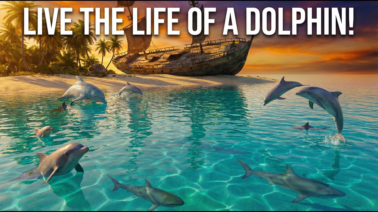 THE OCEAN&rsquo;S BEAUTY AS SEEN BY A DOLPHIN &mdash;INSPIRED BY DOLPHIN SIMULATOR