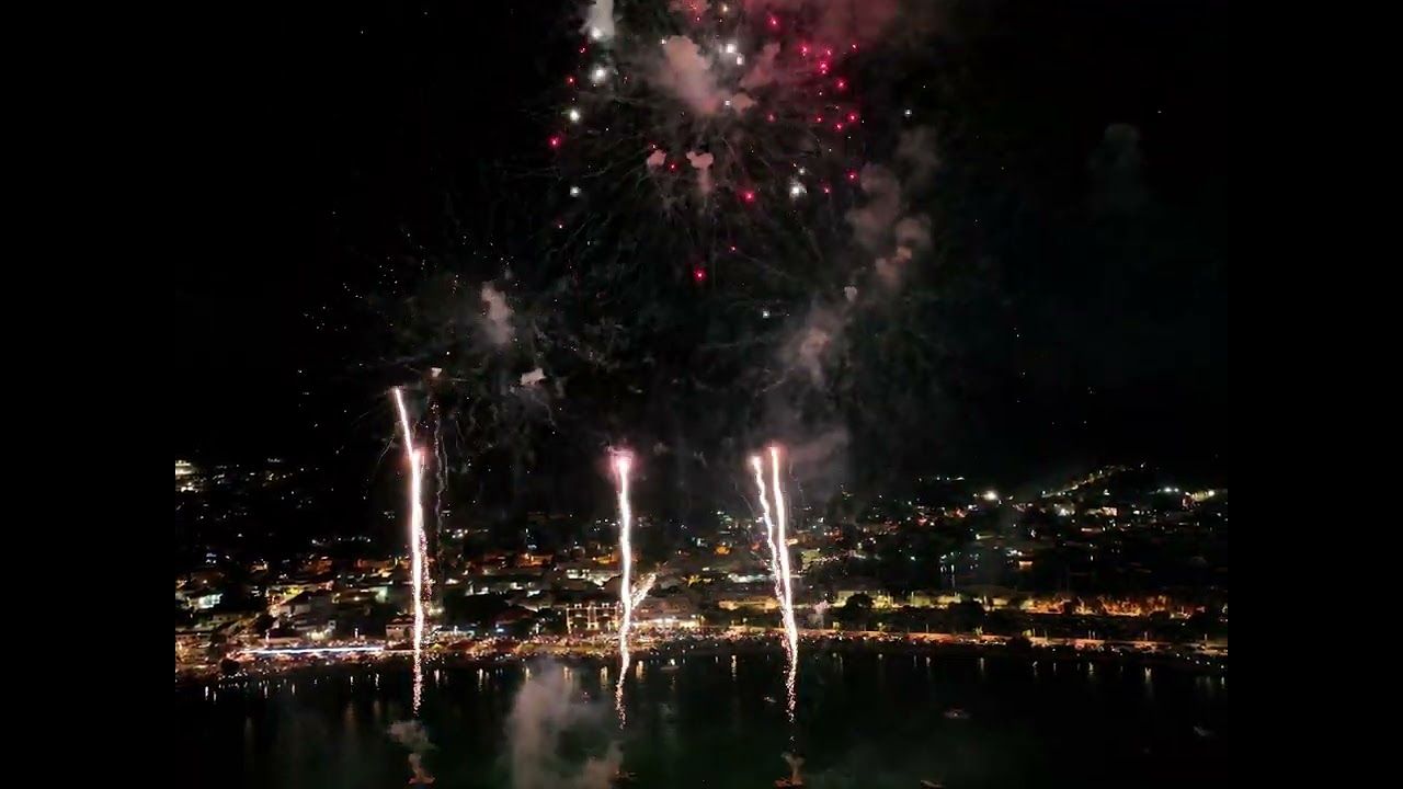 Fireworks in Marigot