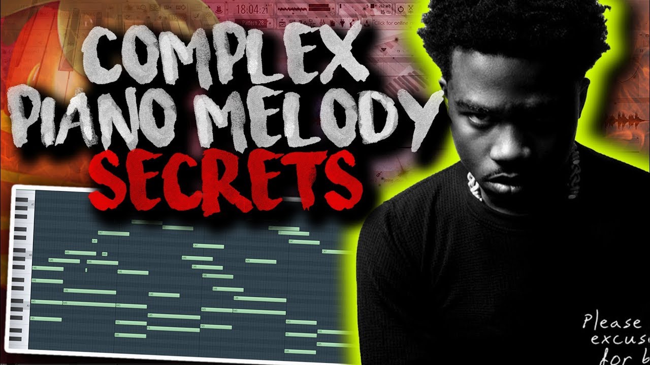 Making Complex Piano Melodies For Roddy Ricch | FL 20 Studio Tutorial