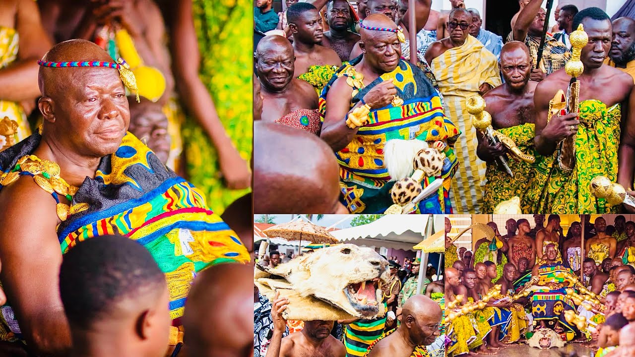 Wow!🤩Otumfuo Demonstrates His Dancing Skills at the 5th Akwasidae Celebration @ Manhyia Today!