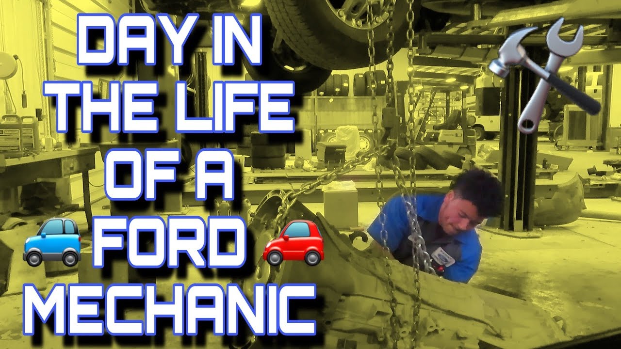 ДЕНЬ ИЗ ЖИЗНИ МЕХАНИКА FORD
