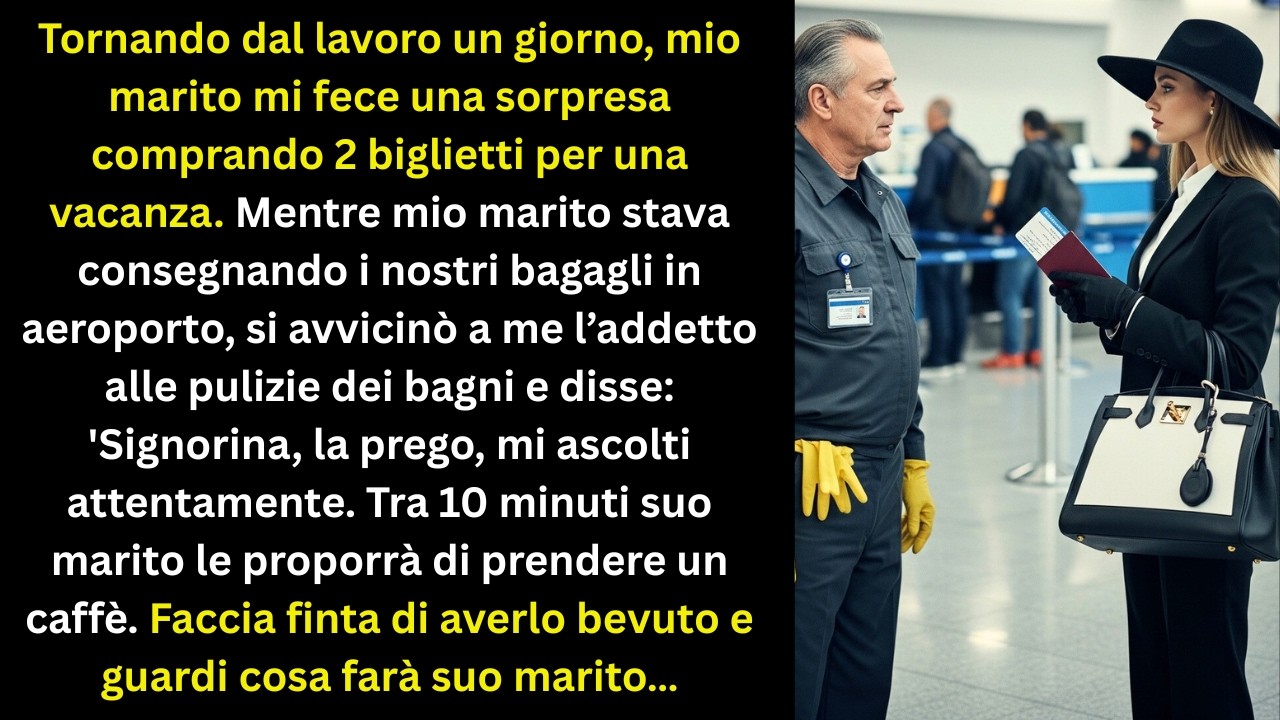 Un giorno,tornando dal lavoro, mio marito mi ha fatto una sorpresa, comprando 2 pacchetti vacanza...