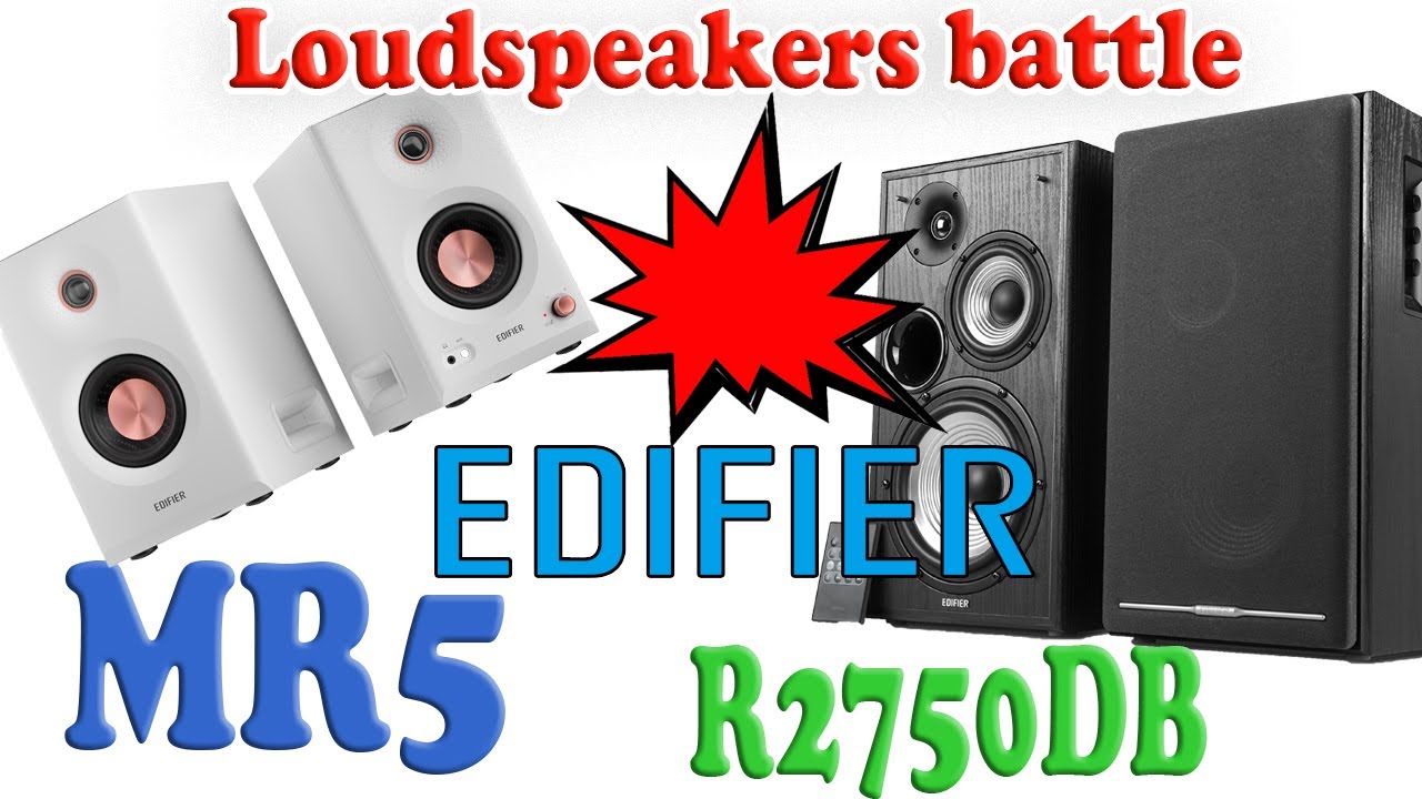 Битва трехполосок. Edifier MR5 vs R2750DB