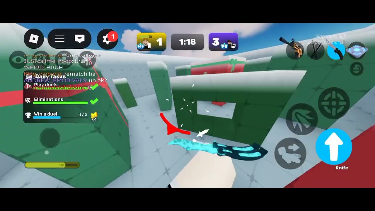 I WON AT THE END 