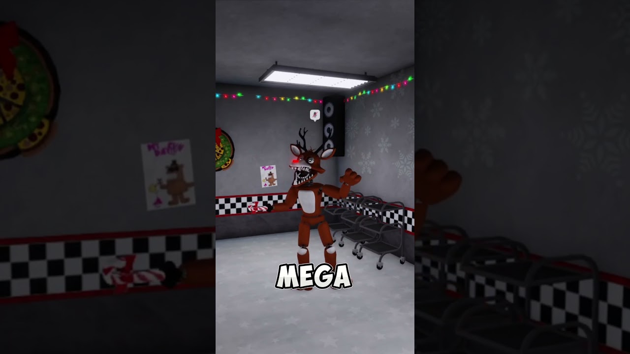 РОЖДЕСТВЕНСКИЙ ЗНАЧОК ФОКСИ + МОРФ в МЕГАРОЛОВОЙ ИГРЕ FREDBEARS #roblox #RobloxFNAF #robloxbadges...