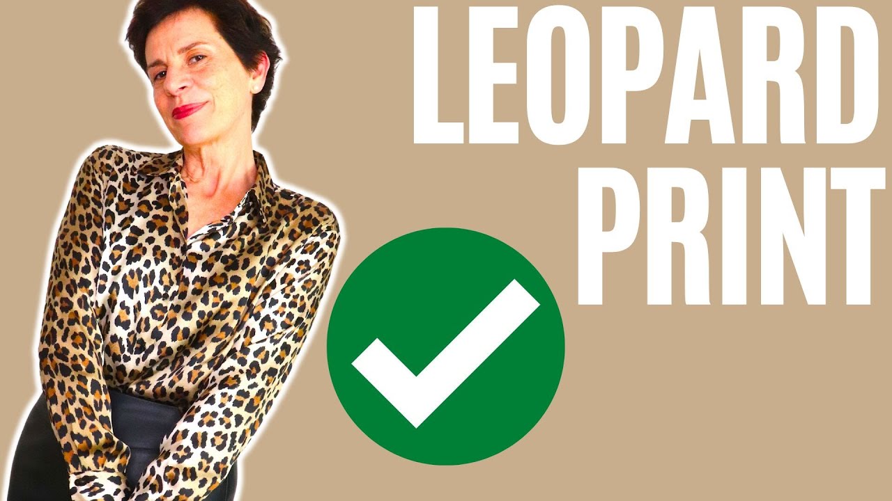 How To Style A Leopard Print Blouse: Women Over 50