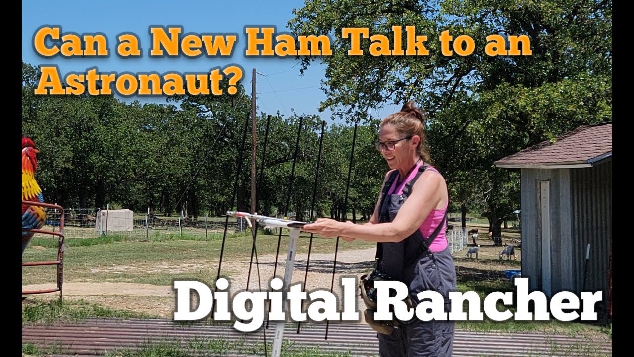New Ham, attempts #ISS contact! #hamradio #ariss #amsat #satellite #hamradioisfun