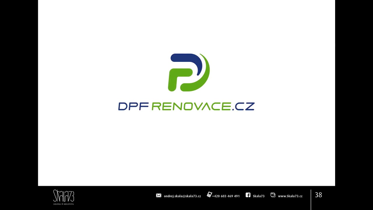 DPF RENOVACE - Fin&aacute;ln&iacute; n&aacute;vrh loga