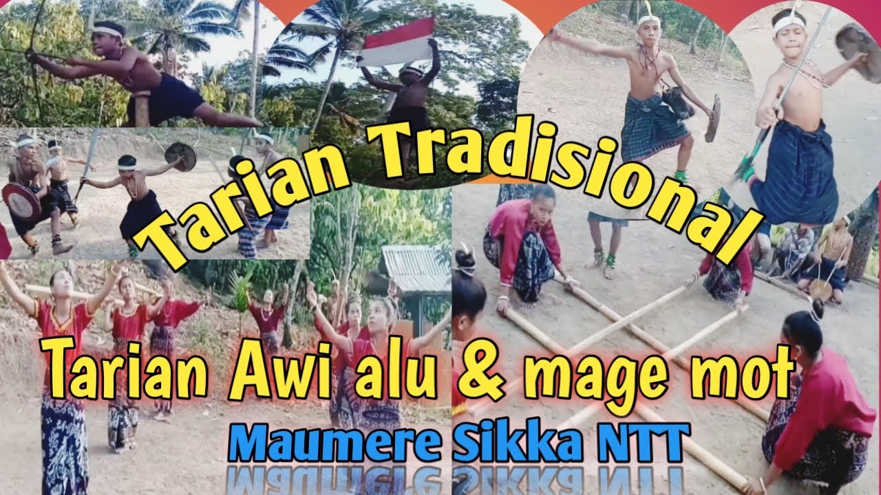Tarian Awi Alu & Mage Mot ||Tarian  Tradisional Maumere Sikka NTT||