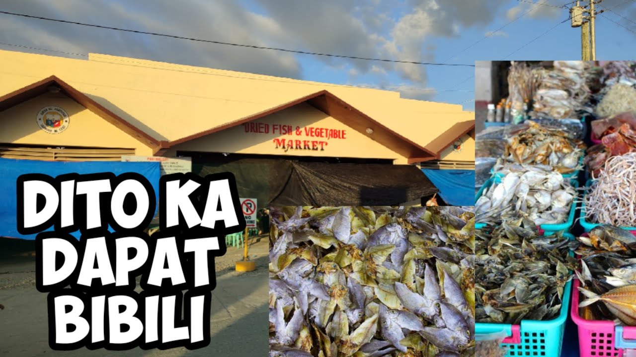 DRIED FISH IN BANTAYAN ISLAND ll Bangkiling TV