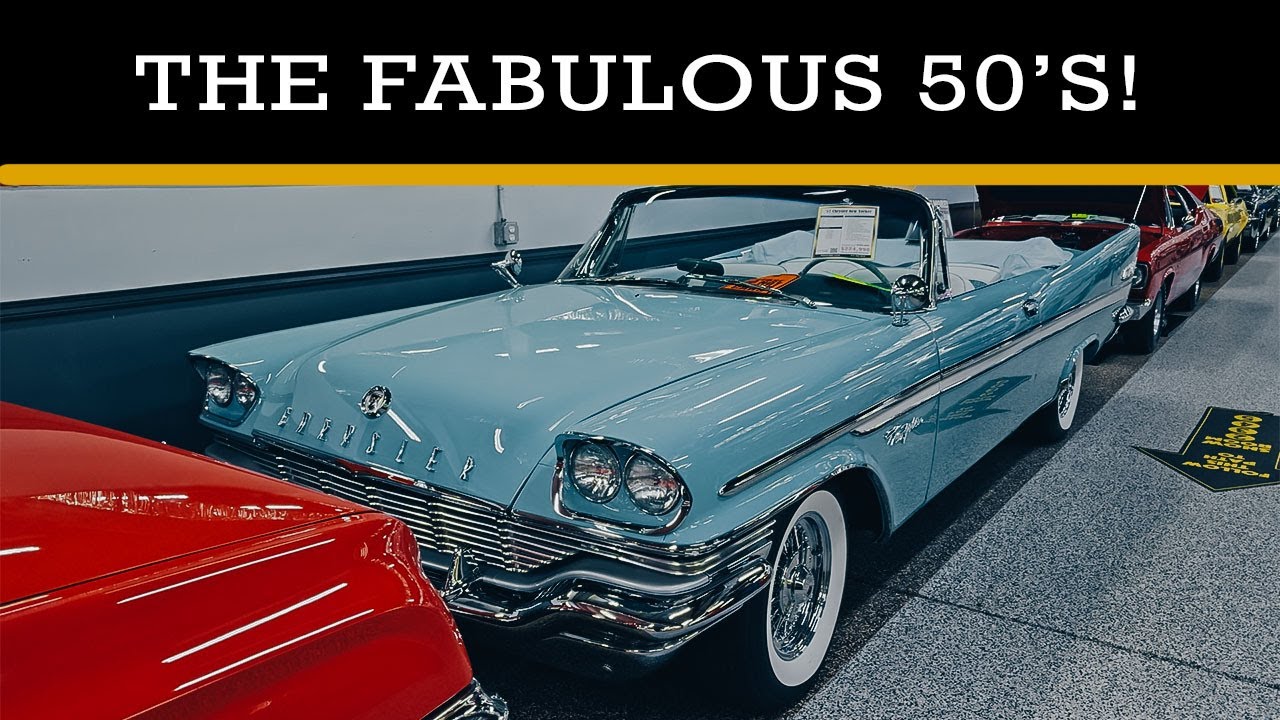 FABULOUS 50's INVENTORY TOUR! Classics, Restomods, and 1950's Art Pieces | Showroom Walk 3.12.24