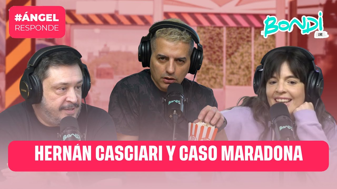 HERNAN CASCIARI Y CASO MARADONA | ANGEL RESPONDE 03/10