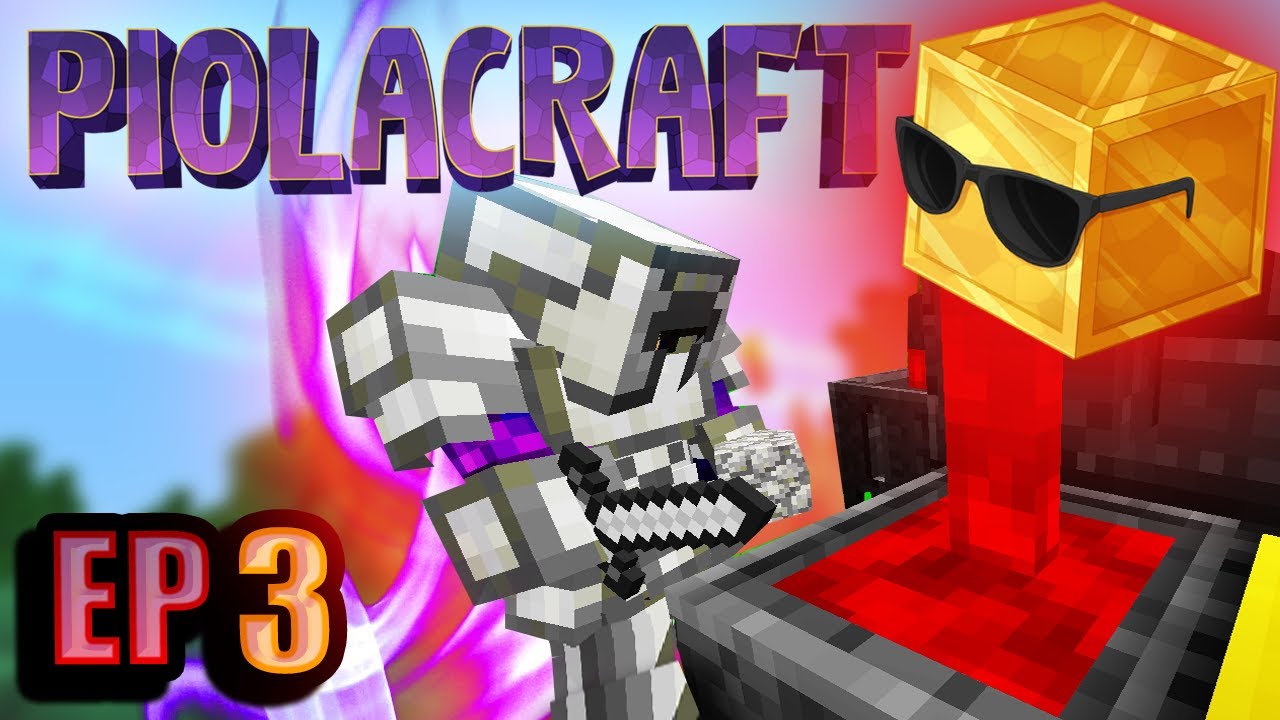P I O L A C R A F T 👉 [Ep3] Soy un TITAN!!! +90 Mods de Minecraft