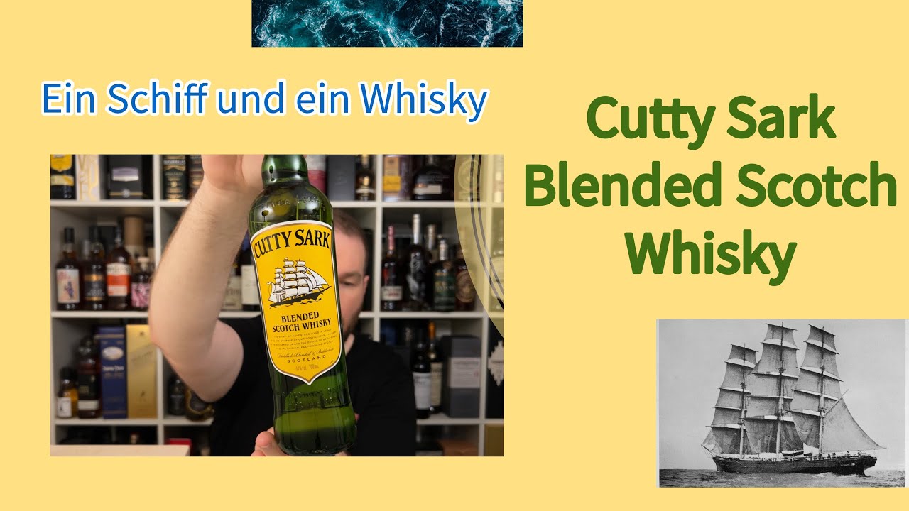 Cutty Sark - Blended Scotch Whisky - Ein Schiff und ein Whisky - Verkostung | Cheap Mr. Z