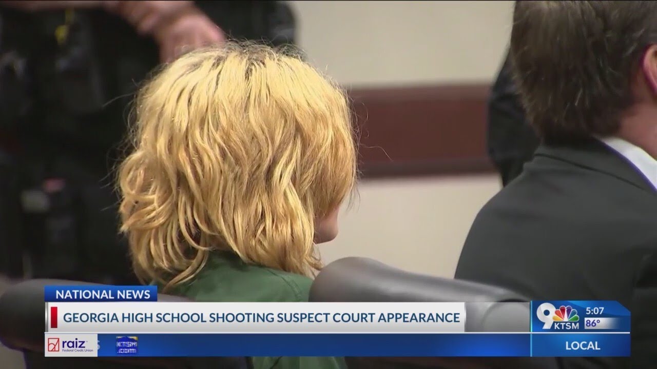 Georgia HS shooting suspect court appearance