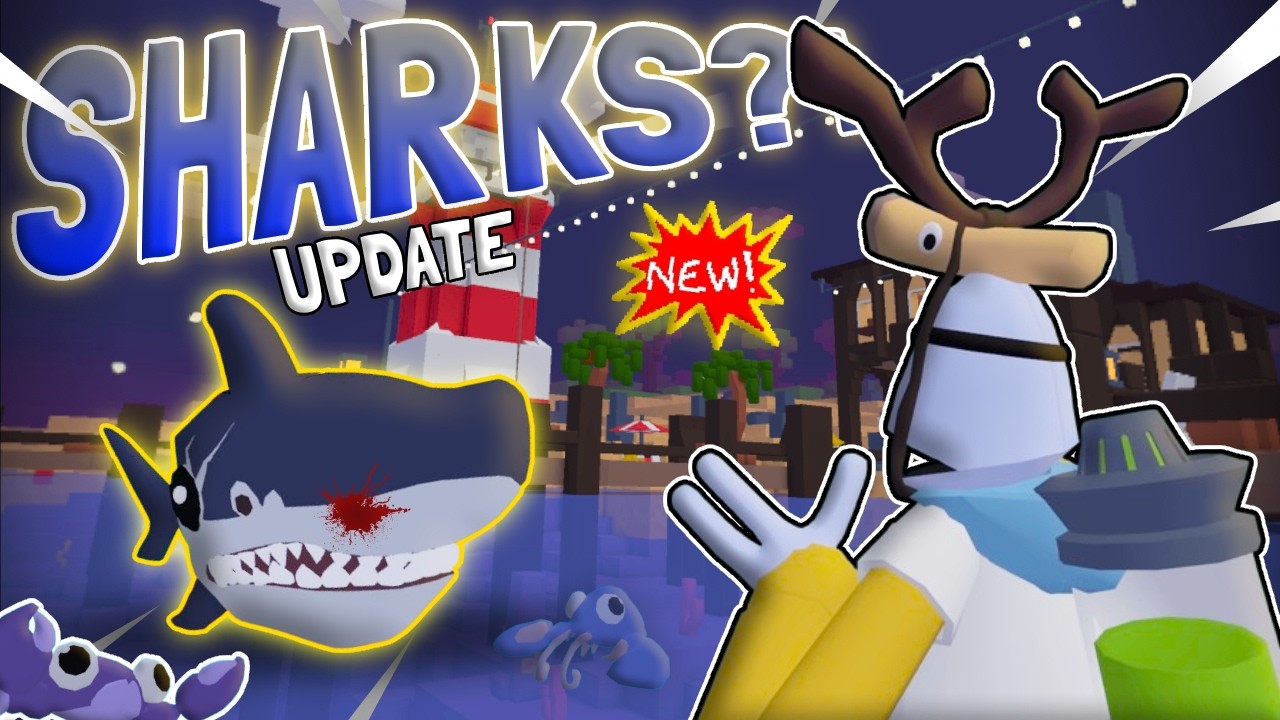 Yeeps Added SHARKS??!? 🦈 | Community World Currency + Crabs