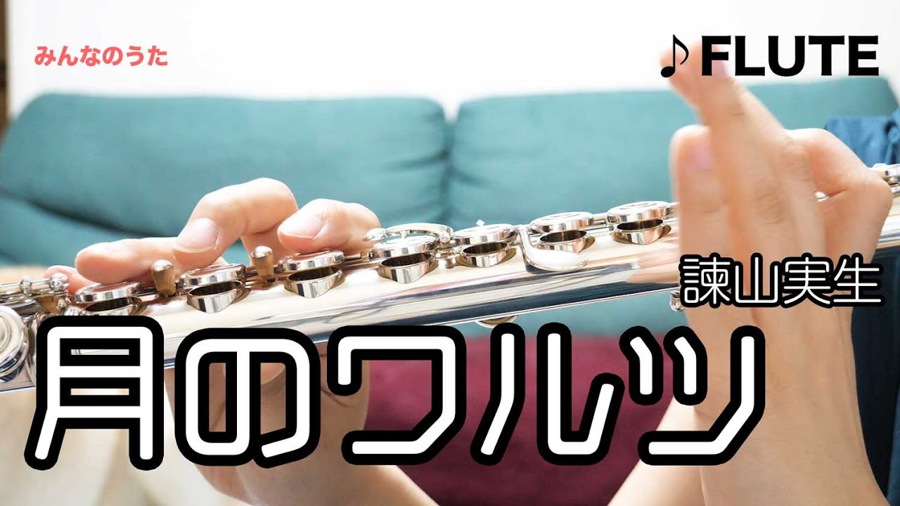 【フルート】月のワルツ/諫山実生（2004年NHKみんなのうた）【演奏してみた】FLUTE