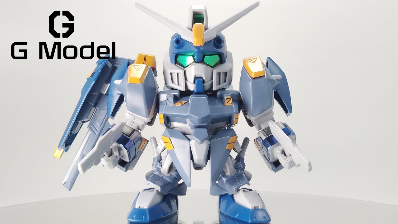 SD Gundam SEED C.E.73 Stargazer BB Senshi No.295 - Blu Duel Gundam