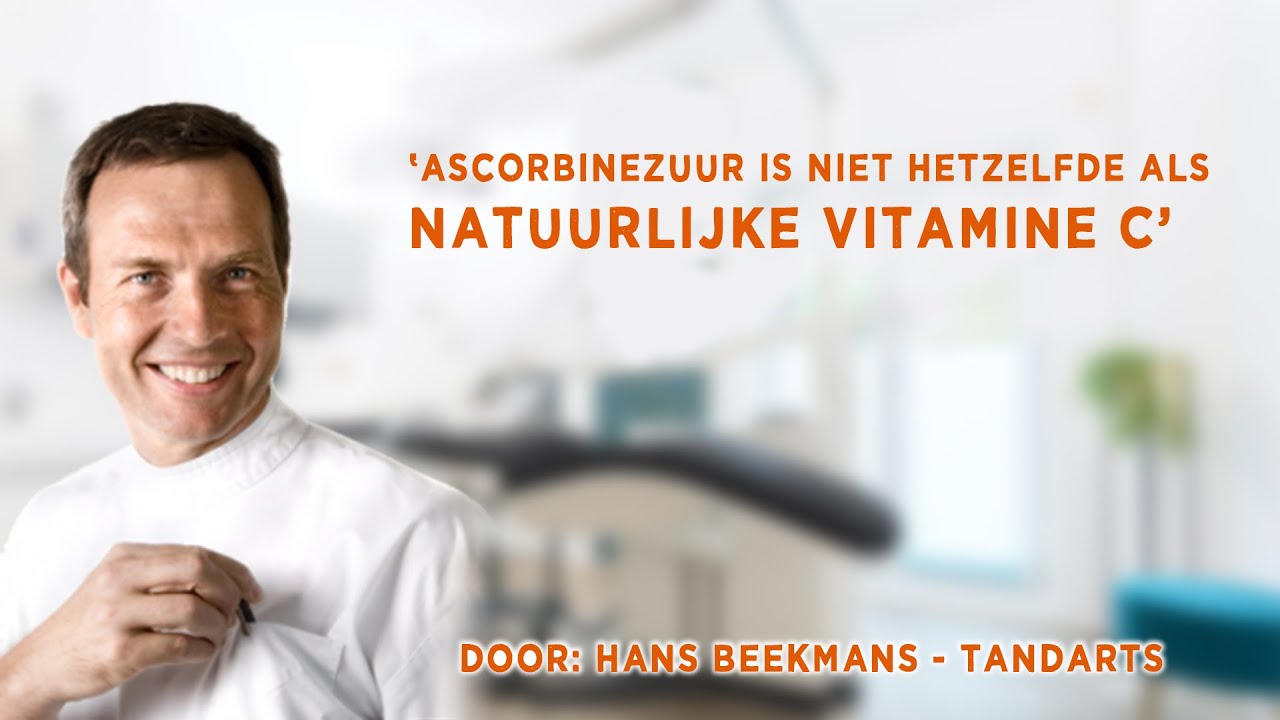 Ascorbinezuur is geen 'echte' vitamine C!  Slikken wij het voor niets?