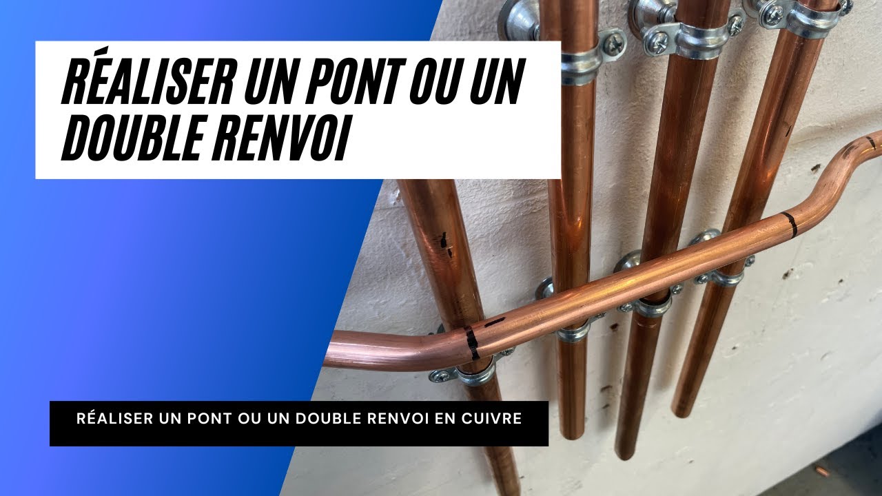 Réaliser un pont ou double renvoi à la cintreuse d’établi
