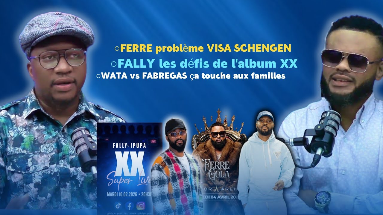 FERRE Est-ce-que problème de VISA eza RÉSOLU ? FALLY défis ya XX et STADE en live, WATA contre FABRO