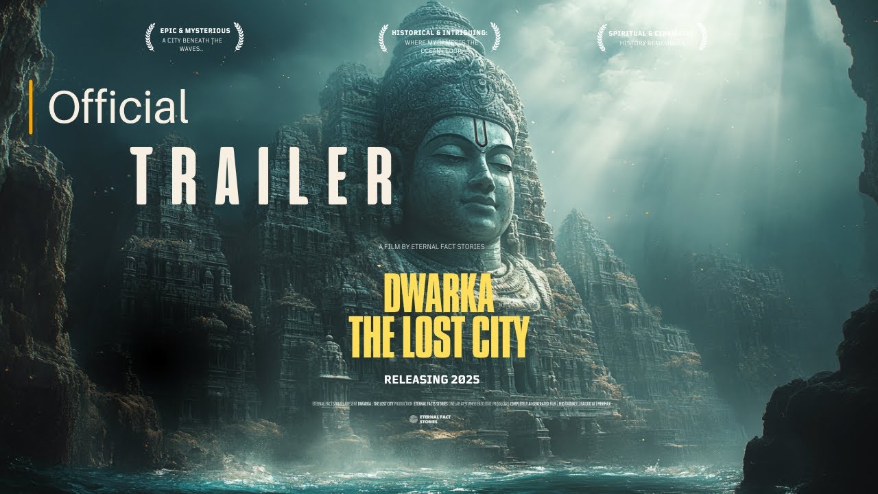 Dwarka: The Lost City of Lord Krishna | Official Trailer 2025 | AI Film | AI movie trailer