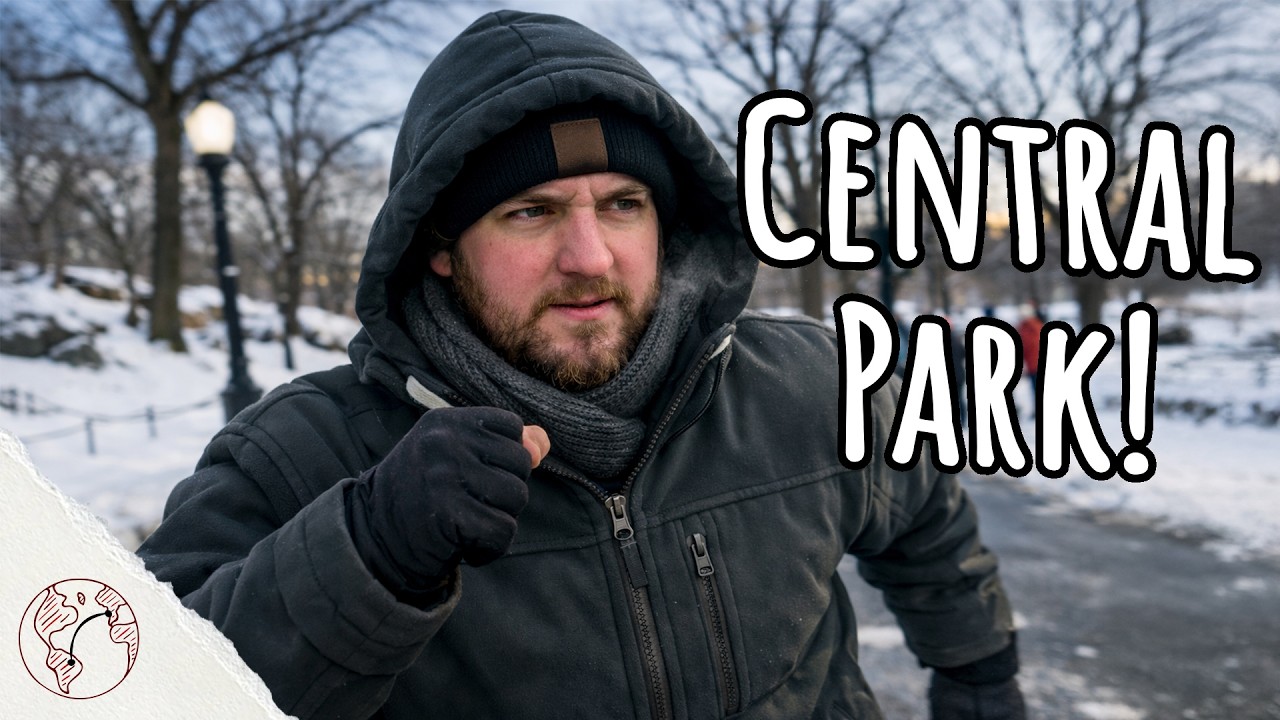 Central Park: Walking the ENTIRE Perimeter in the Snow! | New York Vlog - Day 8 (Jan '26)