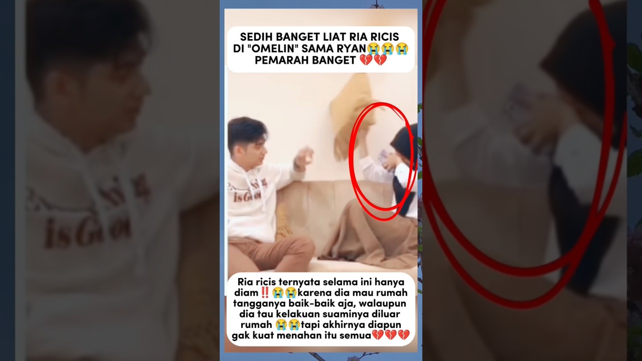 sedih liat ria ricis diomelin sama Ryan #teukuryan #riaricis #trendingshorts #youtubeshort