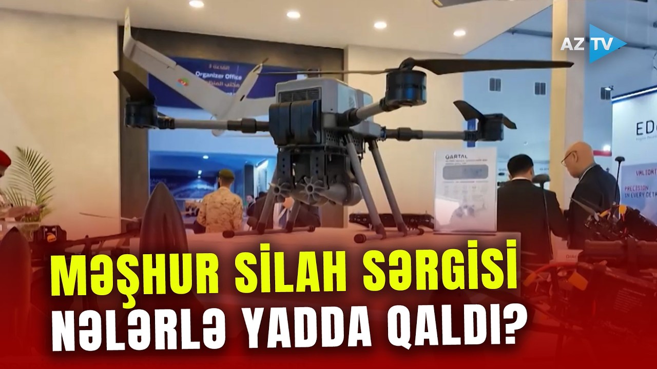 Azərbaycan silahları belə təqdim olundu: Ər-Riyaddan diqqət çəkən görüntülər