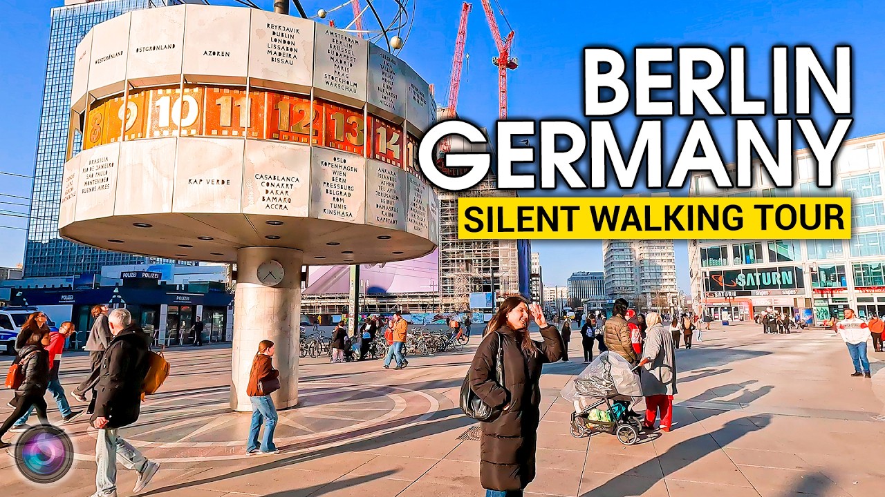BERLIN 4K &ndash; piesza wycieczka: z Alexanderplatz do Wyspy Muze&oacute;w | Relaksujący spacer po mieście w ...